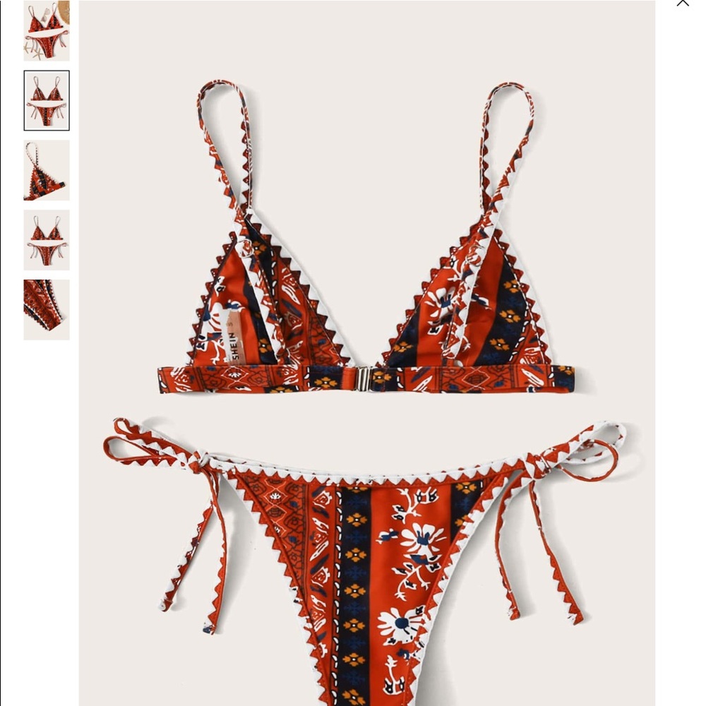 Tie bikini